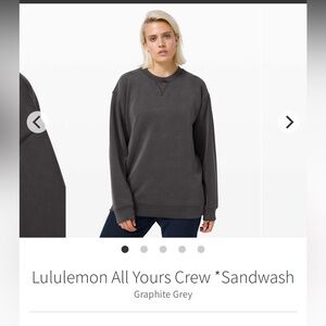 Lululemon crewneck